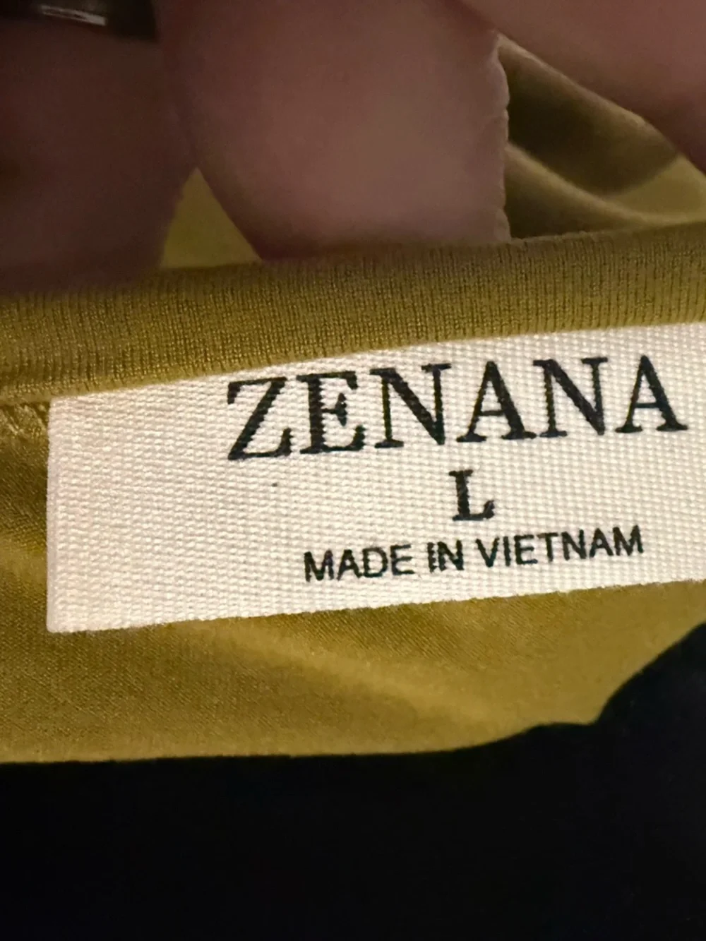 Zenana Olive Green oversized V-Neck Graphic Tee. NWOT